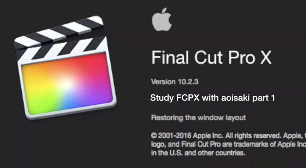 【软件】Mac苹果非编软件Final cut pro 10.4.5中文版